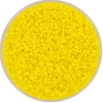 miyuki delica's 15/0 - opaque yellow
