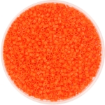 miyuki delica's 15/0 - opaque orange