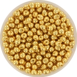 miyuki drop 3.4 mm - duracoat galvanized gold
