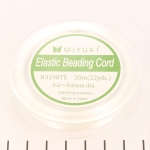 Miyuki elastic cord - 0.7 mm 20 meter