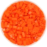 miyuki half tila 5x2.3 mm - opaque orange 