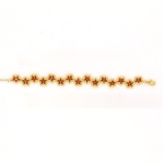 DIY pakket - sterrenarmband goud rood