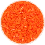 miyuki quarter tila 5x1.2 mm - opaque orange 