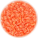 miyuki quarter tila 5x1.2 mm - opaque matte ab orange