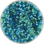 miyuki seed beads 11/0 - blue lagoon
