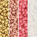 miyuki seed beads 8/0 - holiday pink