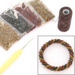 DIY kit armband haken  - picasso 2 maten rocailles