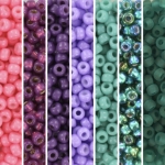 miyuki seed beads 8/0 - wicked meadow