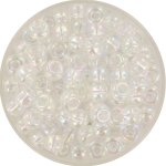 miyuki seed beads 5/0 - transparant ab crystal