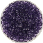 miyuki seed beads 6/0 - transparant amethyst