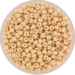miyuki seed beads 8/0 - ceylon light caramel