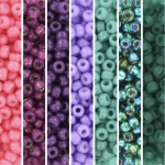 miyuki seed beads 8/0 - wicked meadow