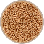 miyuki seed beads 11/0 - galvanized apricot gold