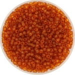 miyuki seed beads 11/0 - transparant topaz