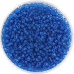 miyuki rocailles 11/0 - transparant matte capri blue 