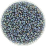 miyuki seed beads 11/0 - transparant matte ab gray