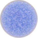 miyuki seed beads 11/0 - transparant light cornflower blue