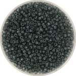 miyuki seed beads 11/0 - transparant luster grey