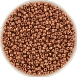 miyuki seed beads 11/0 - plated copper