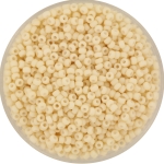 miyuki seed beads 11/0 - opaque matte antique beige