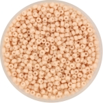 miyuki seed beads 11/0 - opaque matte blush