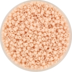 miyuki seed beads 11/0 - opaque matte blush