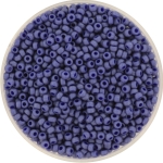 miyuki seed beads 11/0 - opaque matte luster cobalt