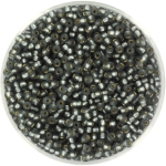 miyuki seed beads 11/0 - silverlined matte gray