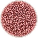 miyuki seed beads 11/0 - lined berry luster