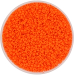 miyuki seed beads 11/0 - opaque orange