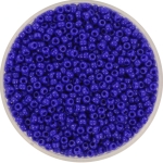 miyuki seed beads 11/0 - opaque cobalt