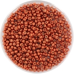 miyuki seed beads 11/0 - duracoat galvanized berry
