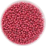 miyuki seed beads 11/0 - duracoat galvanized light cranberry