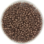 miyuki seed beads 11/0 - duracoat galvanized matte dark mauve