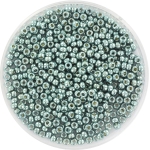 miyuki seed beads 11/0 - duracoat galvanized dark sea foam
