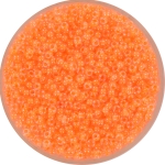 miyuki seed beads 11/0 - luminous soft orange