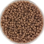 miyuki seed beads 11/0 - duracoat opaque beige 