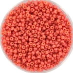 miyuki seed beads 11/0 - duracoat opaque light watermelon 