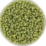 miyuki seed beads 11/0 - duracoat opaque fennel 