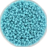 miyuki seed beads 11/0 - duracoat opaque dyed nile blue 