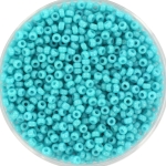 miyuki seed beads 11/0 - duracoat opaque underwater blue 