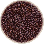 miyuki seed beads 11/0 - metallic dark raspberry
