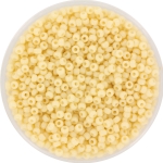 miyuki seed beads 11/0 - opaque dark cream