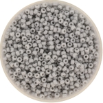 miyuki seed beads 11/0 - opaque gray