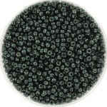 miyuki seed beads 11/0 - duracoat galvanized black moss