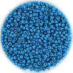 miyuki seed beads 11/0 - duracoat galvanized dark capri blue