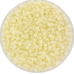 miyuki seed beads 11/0 - ceylon yellow cream