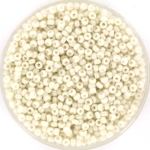 miyuki seed beads 11/0 - opaque luster limestone