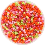 miyuki seed beads 11/0 - wild flower