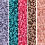 miyuki seed beads 11/0 - neon ice - fashion colors winter 2023-2024